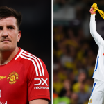 Leeds gem Harry Gray teases Harry Maguire as Man United lose Europa League final to Archie Gray's Tottenham