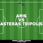 Where to watch Aris v Asteras Tripolis in Greek Super League