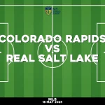 Where to watch Colorado Rapids v Real Salt Lake in MLS