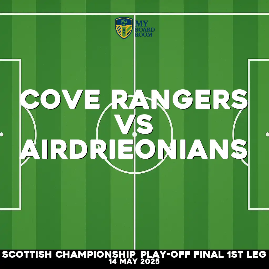 Where to watch Cove Rangers v Airdrieonians in Scottish Championship