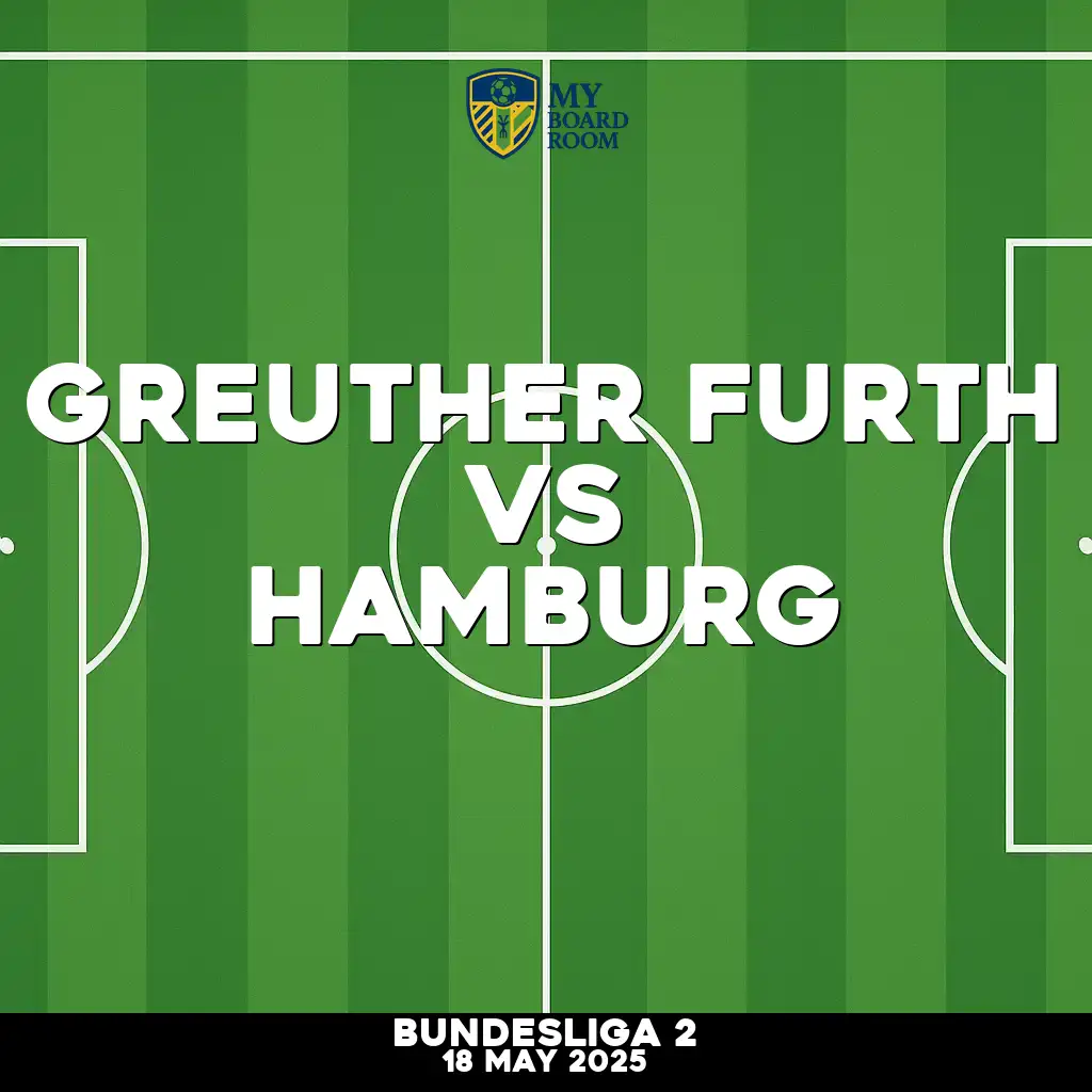Where to watch Greuther Furth v Hamburg in Bundesliga 2