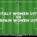 Where to watch Italy Women U17 v Spain Women U17 in UEFA Women's Under-17 Championship Group Stage
