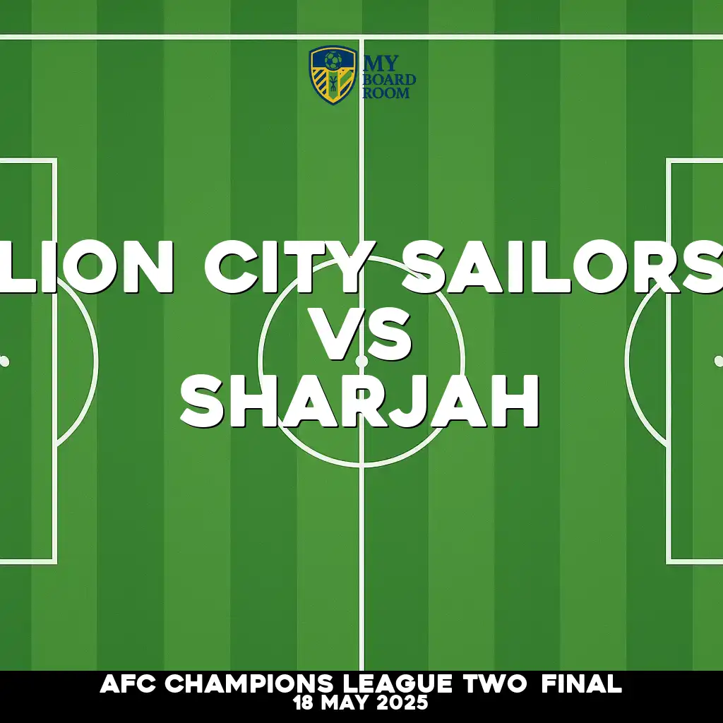 Where to watch Lion City Sailors v Sharjah in AFC Champions League Two