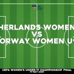 Where to watch Netherlands Women U17 v Norway Women U17 in UEFA Women's Under-17 Championship