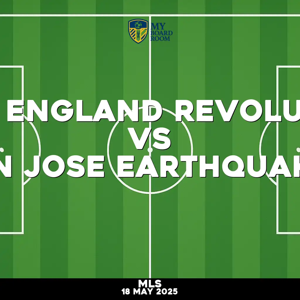 Where to watch New England Revolution v San Jose Earthquakes in MLS