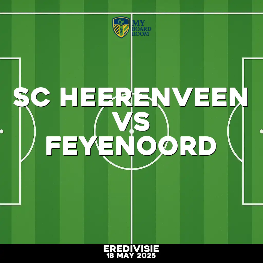 Where to watch SC Heerenveen v Feyenoord in Eredivisie