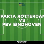 Where to watch Sparta Rotterdam v PSV Eindhoven in Eredivisie